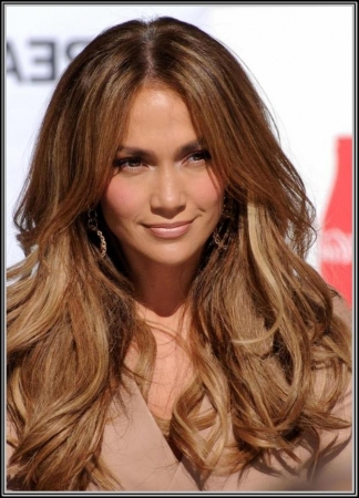 Jennifer Lopez hair color