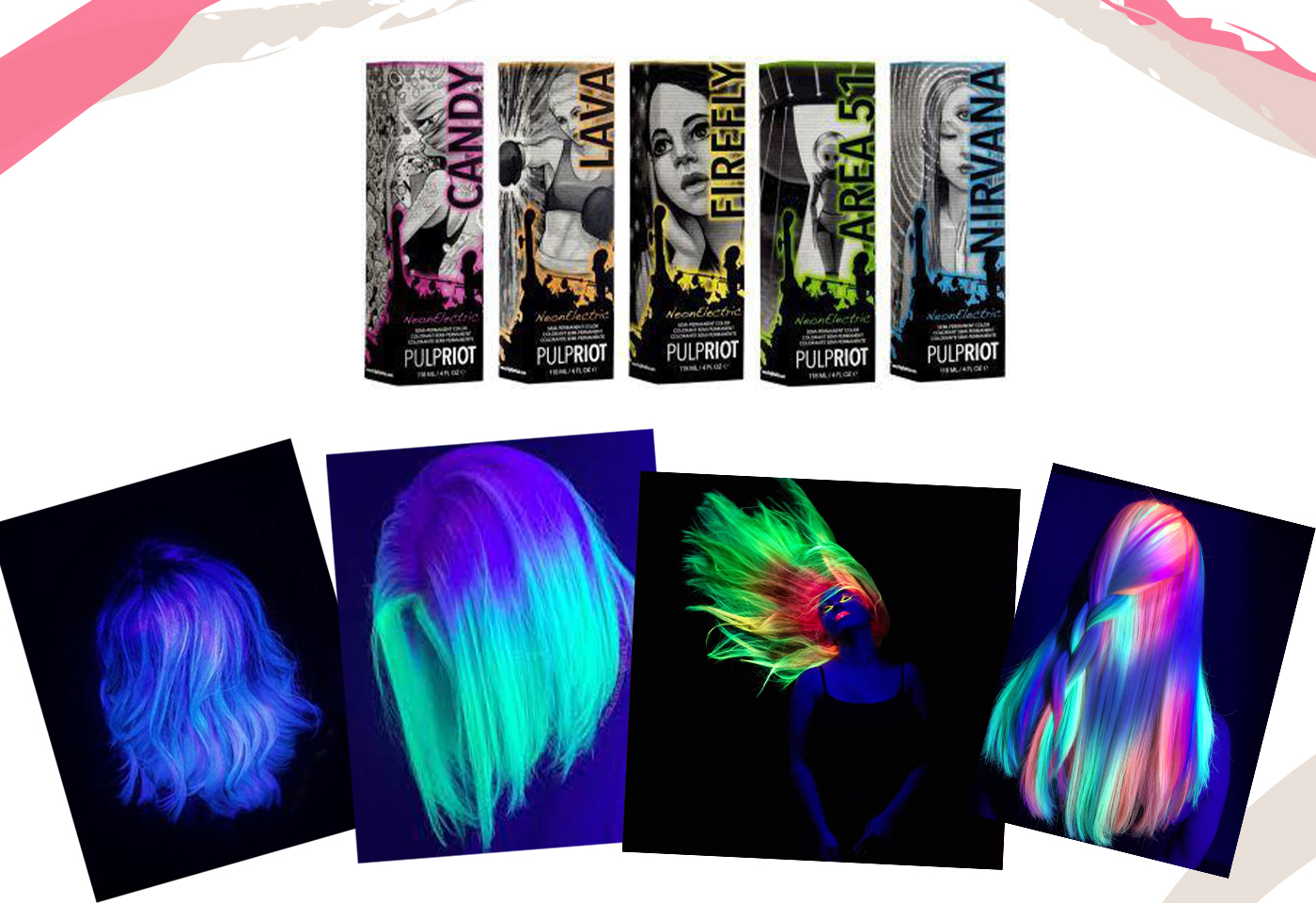 Pulp Riot Neon Electric Semi-Permanent Hair Color in Blue Muse - wide 5